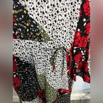 Libby Edelman  Floral Patchwork Midi Dress Size Large Photo 3