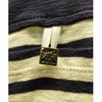 Anne Klein Size Large Blue White Striped Nautical Short Sleeve T-Shirt Dress Photo 2