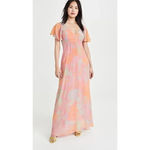 Veda Corazon Maxi in Palma Medium Womens Long Dress Gown Sherbert Pink Photo 1
