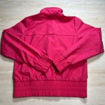 Nike Sportswear Track Jacket Full Zip Pink White Stripe Bomber Small S Women's Photo 2