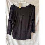 Boden Black 3/4 Sleeve V Neck Womens Size US 2 UK 6 Photo 1