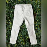 American Eagle  Jegging Crop White Jeans Size 4 Photo 1