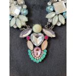 Women's Statement Crystal Rhinestone Bib Necklace With Lobster Clasp Jewelry Photo 2