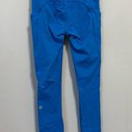 Lululemon  Fast and Free Bright Blue Leggings Size 0 Photo 9