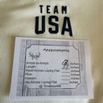 SKIMS NWT  Team USA Olimpic Shirt MINI DRESS Long TANK TOP Sleeveless SZ L #1470 Photo 8