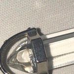 Crystal Pendant Necklace NWT Silver Photo 2