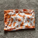 PINK - Victoria's Secret Pink VS VT Virginia Tech Hokies Tie Dye Tube Top SIZE S Photo 2