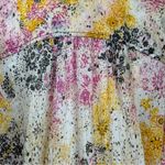 Pilcro | Anthropologie Smocked Buttondown Boho Blouse Women’s Size XXSP Pink Photo 9