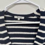 Madewell  Blue and White Striped Oversized Cardigan Sweater Size XXS EUC Photo 3
