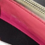 Diane Von Furstenberg  Embossed White Python Hot Pink Pop Continental Wallet Photo 6