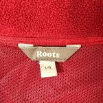 Roots ‎ Canada Red Full Zip Jacket Womens Large Fleece Lined Softshell Coat Photo 2
