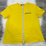 SheIn Yellow Heartbreak Short Sleeved Tee Shirt Photo 7