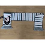 Angel City FC ACFC Stripe Wordmark Woven Scarf Pink Grey Ruffneck NWT Gray Photo 3