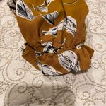 Any Body Women’s Puff Sleeve Blouse with Tie Front and 3/4 Sleeves Size XL Black Photo 7