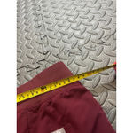 FIGS  Yola Skinny Scrub Pants Size Womens Medium Red Bugundy Healthcare Medical Photo 4