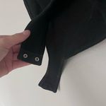Black Mock Neck Bodysuit Size XS Photo 3
