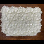 Rare BYO Archemy Clutch Bag 11x7.5” Cream PVC Latex Photo 2