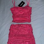 ThatsSoFetch That’s So Fetch Pink Sequin Set Photo 1