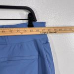 Athleta Trekkie North Short Size 14 Blue Stretch Hiking Shorts Travel Active Photo 6