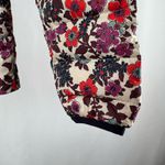 Tory Burch NWT Printed Packable Down Jacket in Wallpaper Floral Size Medium Photo 2