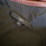 Tibi Maroon Lamb Leather Combo Sleeveless Skater Mini Dress Size 4 Photo 5