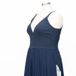 Dress the Population  Alicia Chiffon Fit Flare Dress Photo 10