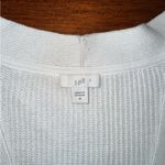 J.Jill  White Ribbed Sweater Photo 2