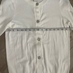 Nautica women’s white cardigan size xsmall Photo 8
