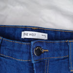 Nine West  kick flare jeans with raw hem Photo 5