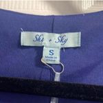 NWT She and Sky blue lace up neckline, casual relaxed, fit shift dress Photo 6