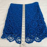 Jack by BB Dakota JACK BB Dakota Blue Williams Cotton Crochet Skirt Photo 2