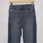 Hudson Jeans Women's Dark Gray Hedi High Rise Flare Jeans in Nebula size 26 Photo 4