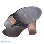 Lucky Brand Lakyn Black Laser Cut Peep Toe Booties Photo 6