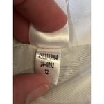 White House | Black Market Jacket Womens 4 Black White Tweed 3/4 Sleeve Open Front Photo 8