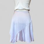 Free People NWOT  Slim Shine Asymmetrical Skirt in Lilac Photo 7
