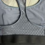 Victoria's Secret Sport The Player Sports Bra Racerback Gray Dot Mesh Large Photo 2