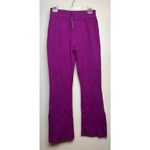 Monrow Purple Supersoft Sweater Knit Flare Pants NWT Sz. XS Photo 2