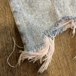 KanCan Buttonfly High Waisted Straight Leg Denim Jeans Size 9 Acid Wash Pink Hue Blue Photo 8