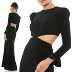 Mac Duggal  67944 Long Sleeve Column Gown
Dress black size 4 UB Photo 1