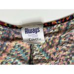 Always For Me Geometric Colorful Plus Size 1X Swim Coverup Dress Beach Vacation Photo 3