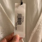 White tiered eyelet midi dress Size XS Photo 6