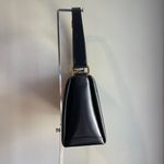 Gucci  Vintage Black Leather Shoulder Bag w/ Red Leather Interior - Preowned Photo 3