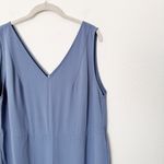 Everlane [] Dusty Blue Japanese GoWeave Essential Sleeveless Jumpsuit NWT Size 14 Photo 7