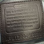 Coach Y2K Lexi Black & Gray Signature Jacquard Monogram Canvas Leather Bag Purse Photo 15