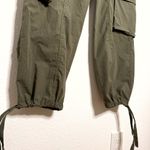 Honey Peach cargo tapered trousers pants army green size M NWT Size M Photo 2