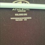 Athletic Works Black Sleeveless Relaxed Muscle Tee with Grey Overlay Photo 1