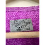 Athleta  Fastest Track Tee Scrunched Orchid Women's Blouse Top Shirt Medium Run Photo 1