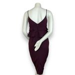 Gianni Bini Molly Dress Women Size 2 Peplum Ruffle Waist Strappy NWT Small Flaw Photo 3