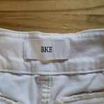 Buckle BKE Payton Stretch Shorts Women Size 24 Vanilla Cuffed Denim EUC Y2K Boho Photo 4