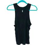 Free People FP Movement Black Ribbed Tank Top Photo 1